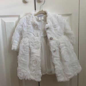 12month holiday dress w/coat